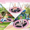 40 Inches Saucer Tree Swing Flying Circle Swing Seat Outdoor Round Swing Set