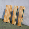 Folding Wooden Beer Table and Bench Set Garden Outdoor Bistro Bench Desk Chairs