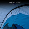 Family Tent 5-6 Person Tunnel Camping Tent Waterproof Shelter With Awning Canopy