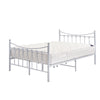 Strong Metal Bed Frame 4ft 4ft6 Double Size Solid Bedstead Base +MATTRESS