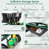 Outdoor Heavy-Duty Gardening Cart w/ 26 cm Tires-Green