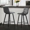 2 Pcs Breakfast Bar Stools High Counter Chair Kitchen Pub Restaurant Barstool
