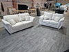 Luxe - 3&2 Seater Sofas | High Back | Cream Plush | Brand New - Special Offer