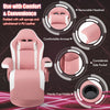 Massage Video Gaming Recliner Chair Ergonomic High Back Office Chair w/Footrest