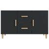 Sideboard Black 100x36x60 cm Engineered Wood