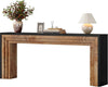 70.9-Inch Long Console Table, Farmhouse Narrow Wooden Sofa Table for Living Room
