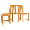 Tree Bench Half Round Ø160 cm Solid Wood Teak