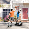 COSTWAY Portable Basketball Hoop Outdoor 3-10 FT Height Adjustable