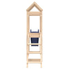 LAPOOH Playhouse with Slide Ladder Solid Wood Pine,Playhouse,Playhouse with R3W3