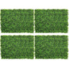 Mobile Flower Display Stand Plant Shelf / 12X Artificial Grass Flower Wall Panel