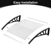 DOOR CANOPY AWNING SHELTER OUTDOOR PORCH PATIO FRONT BACK WINDOW ROOF RAIN COVER