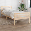 Bed Frame Solid Wood 100x200 cm