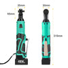 Electric 3/8'' 90° 85Nm Cordless Right Ratchet Angle Wrench Tools+2.5Ah Battery