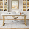 Tribesigns Executive Desk, Modern Large Office Computer Desk Conference Table