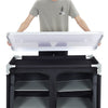 Outdoor 6 Shelf Camping Cupboard Kitchen Table Storage Unit Folding Portable