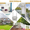 Hanging Macrame Hammock Chair Outdoor Garden Cotton Woven Rope Swing Chair 150KG