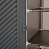 Plastic Shoe Storage Rack Cube DIY Cabinet Stackable Shoes Organizer Stand Shelf