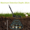 Metal Detector Kit High Accuracy Metal Detector w/ Waterproof Coil Carrying Bag