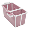 Folding Bathtub Portable Bath Tub Adult Spa Sauna Soaking Barrel 113/138/153cm