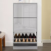 3 Drawer Shoe Cabinet Storage Cupboard Unit Shoe Rack Wooden Stand Organiser