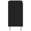 Sideboard Black 104x35x70 cm Engineered Wood