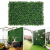 18x Artificial Boxwood Plant Decorative Wall Greenery Wall Hedge Grass Mat Panel