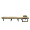 Folding Futon Chair Bed Single Sofa Bed Armchair 3-in-1 Recliner Lounger Sleeper