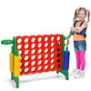 Giant 4 in a Row Game Jumbo Connect 4 Games w/42 Rings Basketball Hoop-Green