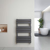 Bathroom Towel Rail Radiator Anthracite Designer Flat Panel Towel Rail Heated