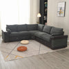 Panana Sofa Suite Set 3 2 or Corner Chaise in Dark Grey Or Light Grey