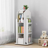 Kids Rotating Bookshelf Castle Rack Display Bookcase Toys Storage Book Shelf UK