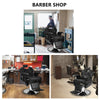 Luxus Heavy Duty Barber Chair Hair Beauty Salon Spa Equipment Recline 360 Swivel