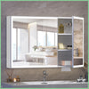 Extra Large Illuminated Bathroom Mirror Wall Mounted Touch Mirror with Demister