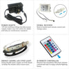 TV Stand 160cm High Gloss TV Unit Cabinet Sideboard With LED Light & Drawers