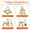 4-in-1 Baby Bouncer Activity Center Bouncing Activity Saucer & Activity Table
