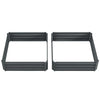 Galvanise Planter Plant Box Garden Flower Herb Vegetable Raised Bed Frame Trough