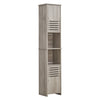 Bathroom Cabinet Basin Unit Storage Cupboard MDF Wooden Modern Furniture Grey