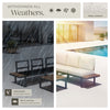 Garden Furniture Set Outdoor Corner Sofa Coffee Table Side Shelves Cushions