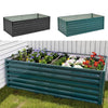 Garden Raised Bed Metal Planter Box Square/Rectangle Planting Trough Grow Beds