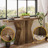 55-Inch Farmhouse Console Table,Wooden Narrow Sofa Table for Living Room Hallway