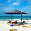 Gazebo Marquee 3x3m Heavy Duty Garden Party Canopy Waterproof Tent with 4 Sides