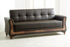 Best 3 Seater Ottoman Storage Sofa Bed Modern Luxury Bedroom - UK Made