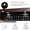 Mirrored Jewelry Cabinet Lockable Wall/Door Mounted Jewelry Armoire Organizer