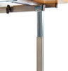 Adjustable Height Tilting Over Bed Table or Over Chair Table & Lockable Castors