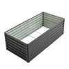 XL Metal Garden Flower Bed Planter Vegetable Grow Box Raised Deep Box Anthracite