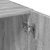 Storage Cabinet Grey Sonoma 70x42.5x225 Engineered Wood N8R3