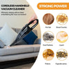 Car Hoover with Large-Capacity Battery, Handheld Vacuum Cleaner for Car/Home