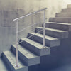 Stainless Steel Hand Rail Balustrade 2 Cross Bar Porch Garden Safety Stair Rails