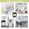 Living Room End Table Open Storage Shelves Sofa Side Table-Coffee