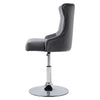 Medium Back Barstool Adjustable Kitchen Counter Bar Stool Chair Soft Padded Seat